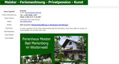Desktop Screenshot of fewomeister.de