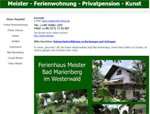 Tablet Screenshot of fewomeister.de